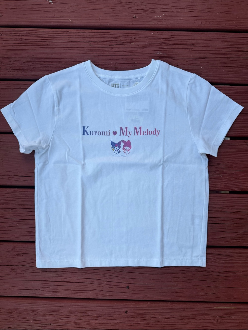 Sanrio White Kuromi & My Melody Tee